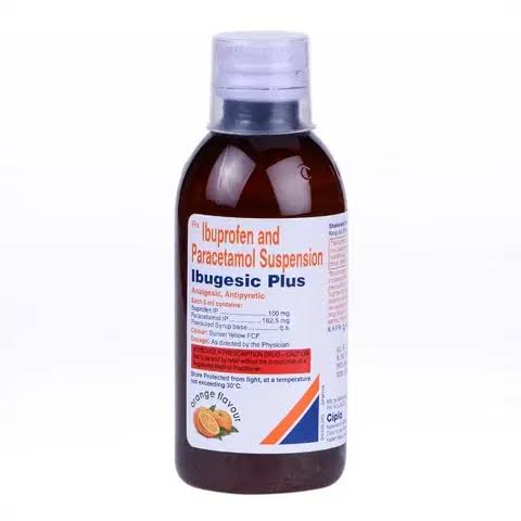 IBUgesic  Plus Oral Suspension Orange