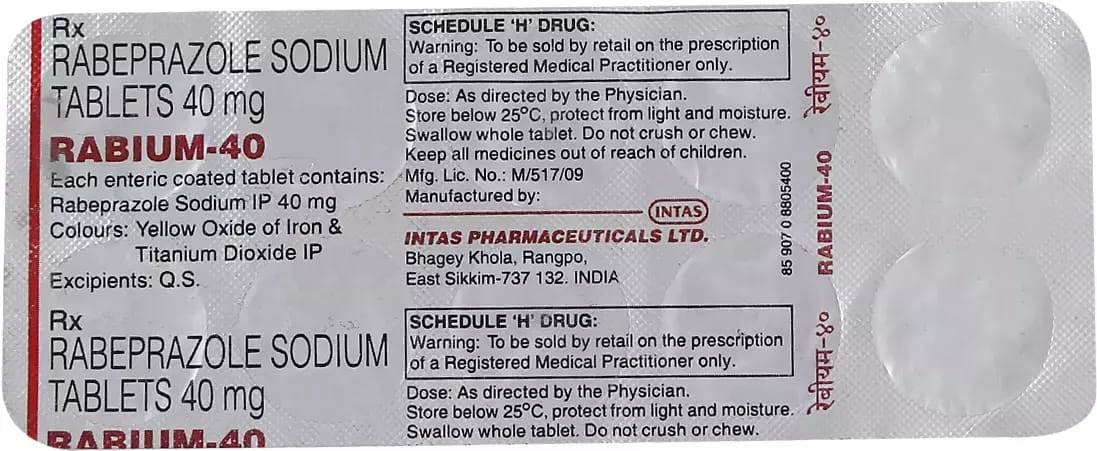 Rabium 40 Tablet