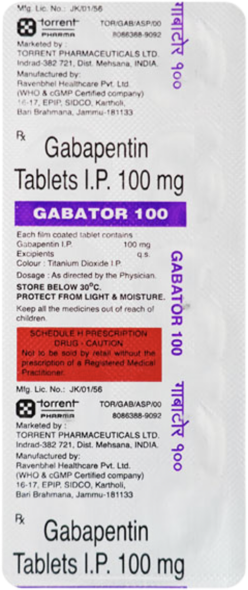 Gabator 100 Tablet