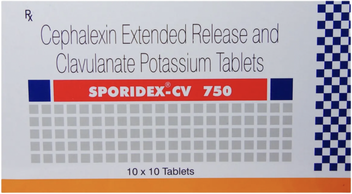 Sporidex-CV 750 Tablet(ER)