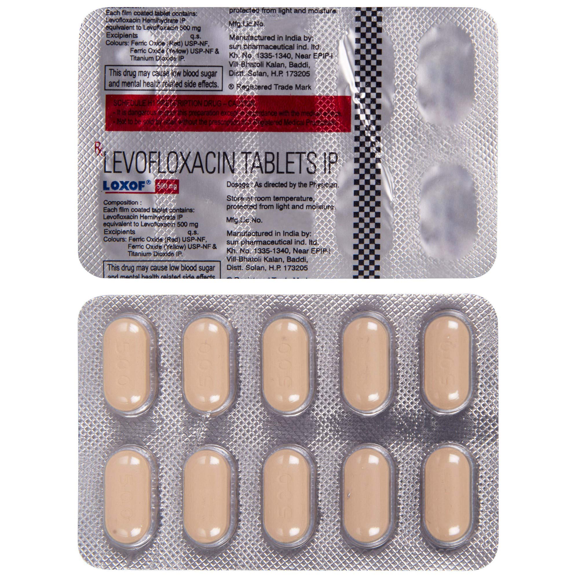 Loxof 500mg Tablet