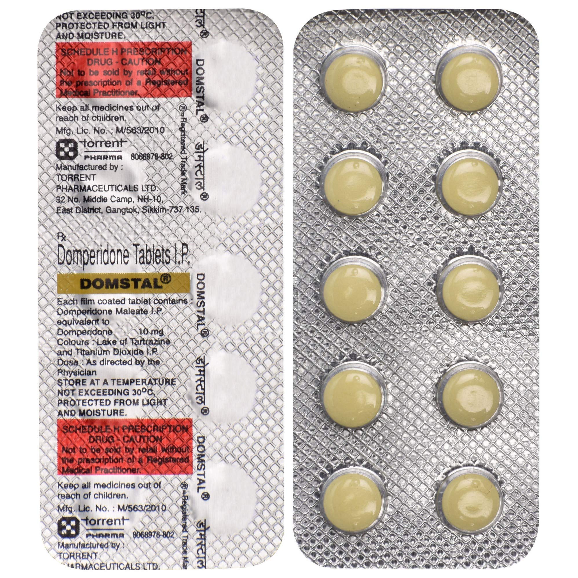 Domstal 10mg Tablet