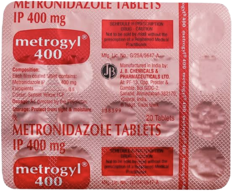Metrogyl 400 Tablet