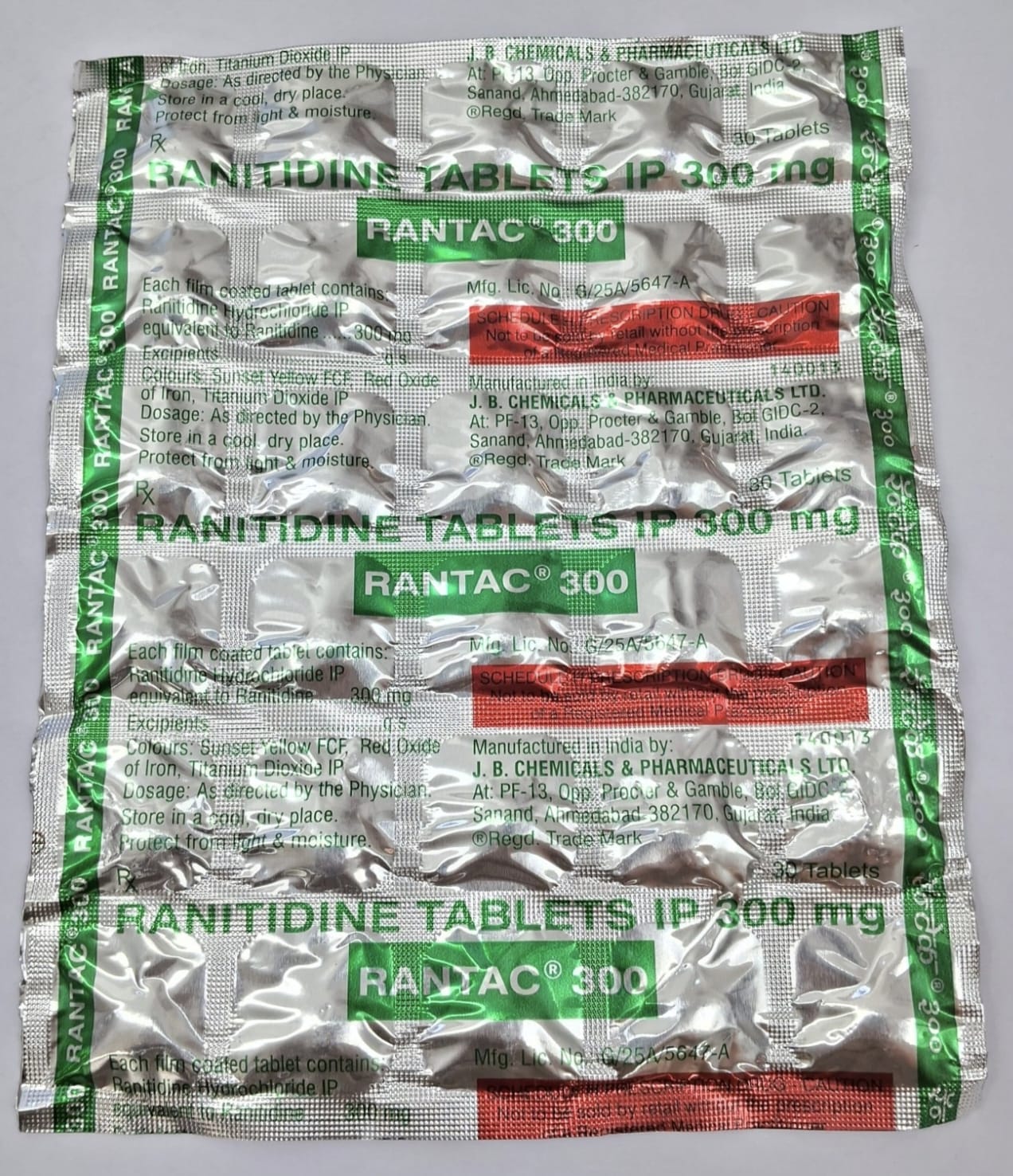 Rantac 300 Tablet